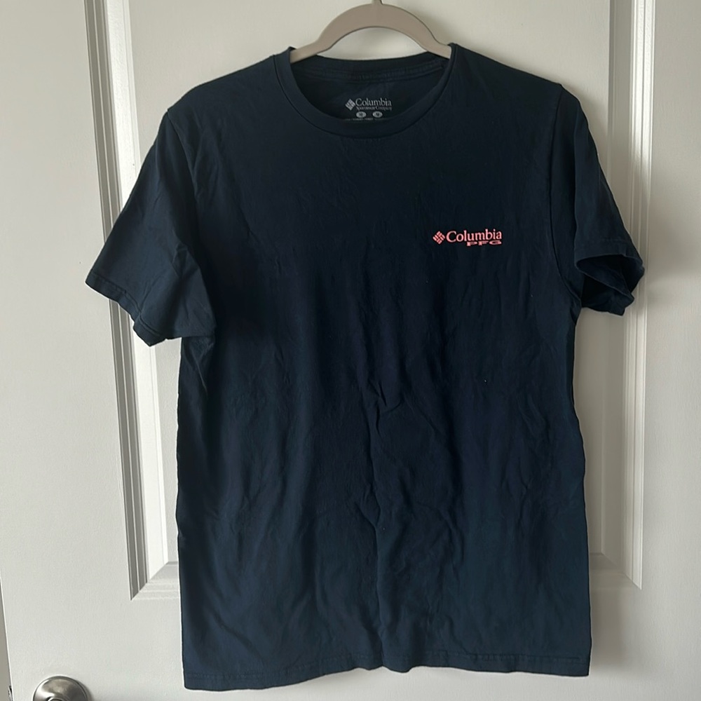 Columbia blue T-shirt